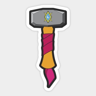 Strong Hammer Sticker